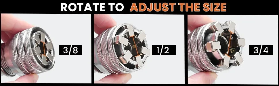Universal Socket Adapter Kit for Drills and Wrenches
