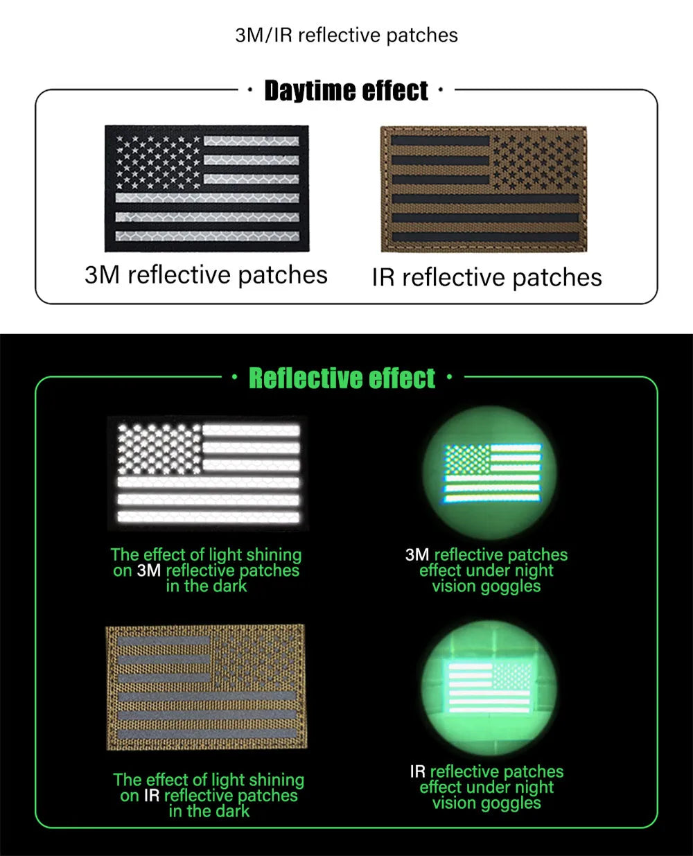 Embroidered Tactical Patch with Hook and Loop Backing