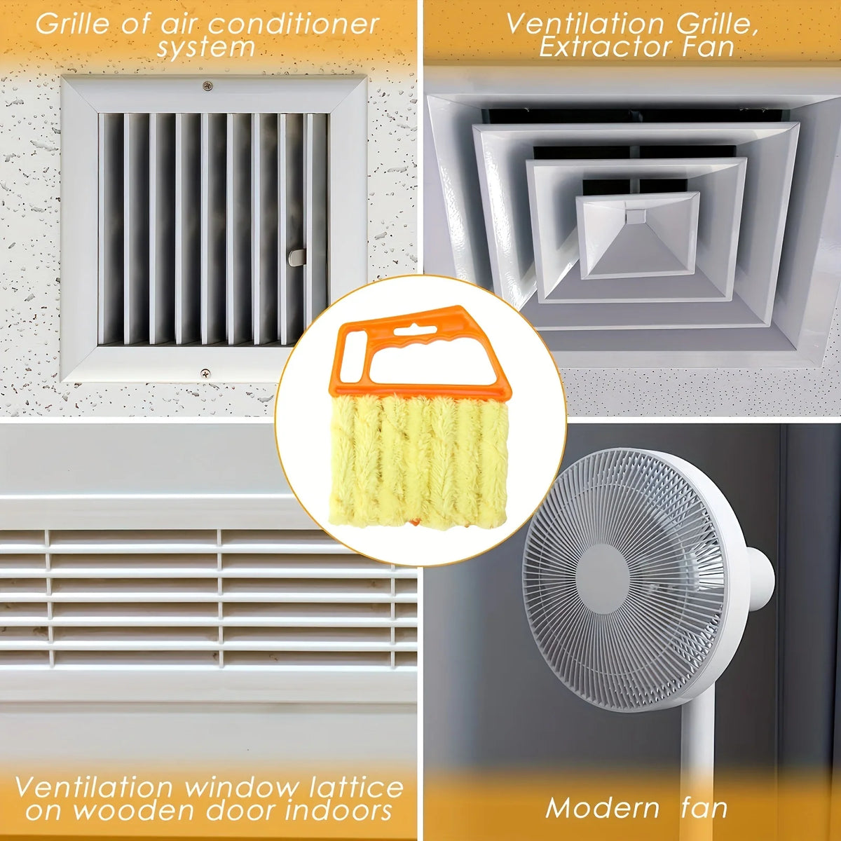Detachable Window Blind Cleaning Brush
