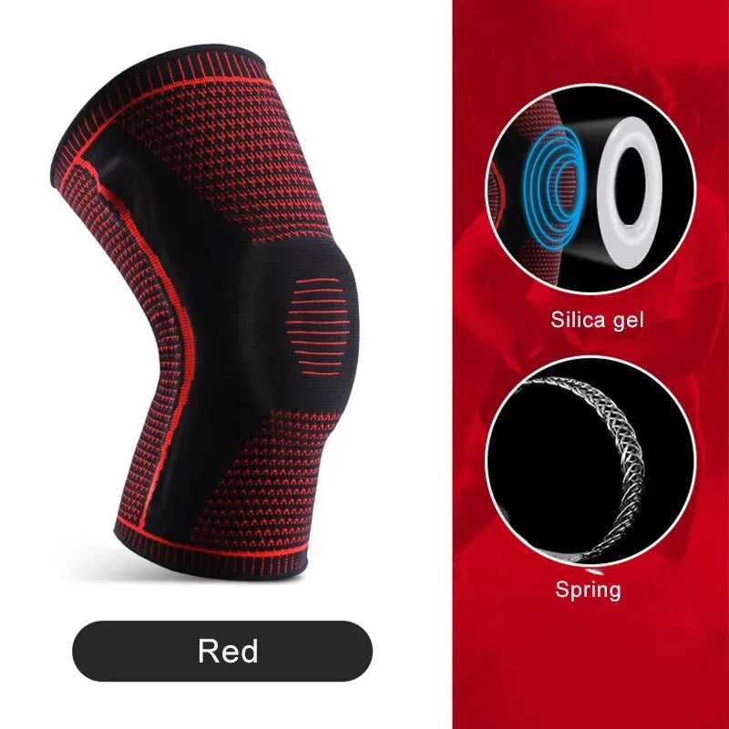 Double-Compression Knee Sleeve with Open Patella
