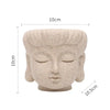 Buddha Head Resin Succulent Planter