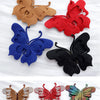 Colored Rhinestone Butterfly Applique for DIY Crafts