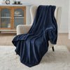 Black Microfiber Fleece Blanket