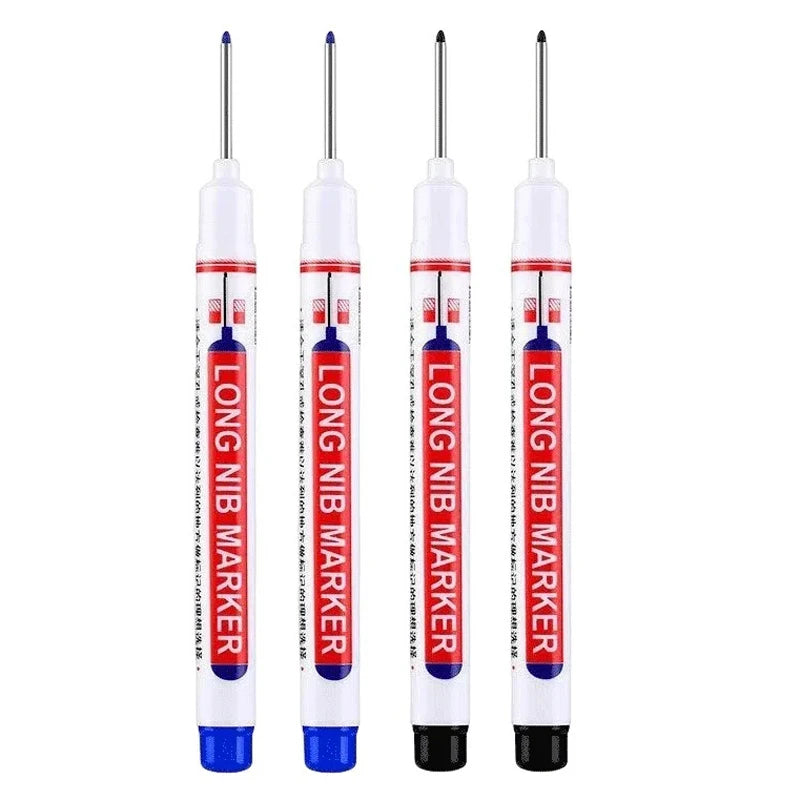 20mm Deep Hole Long Nib Markers - 4 Pack