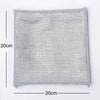 Heavy-Duty Microfiber Cleaning Cloths with Steel Mesh