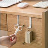 Stainless Steel Over-the-Door Hooks for Kitchen and Bathroom Storage