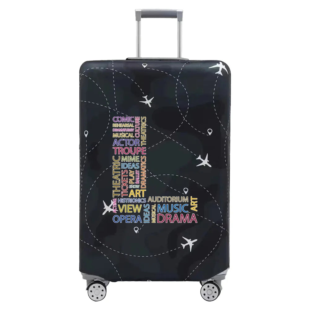 Stretch Fabric Luggage Cover for Suitcases (18-32 Inch)