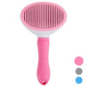 Brosse de toilettage auto-nettoyante en un clic pour animaux
