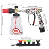 Pressure Washer Short Spray Gun with Snow Foam Lance Set