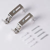 Adjustable Wall-Mounted Curtain Rod Brackets (Set of 2)