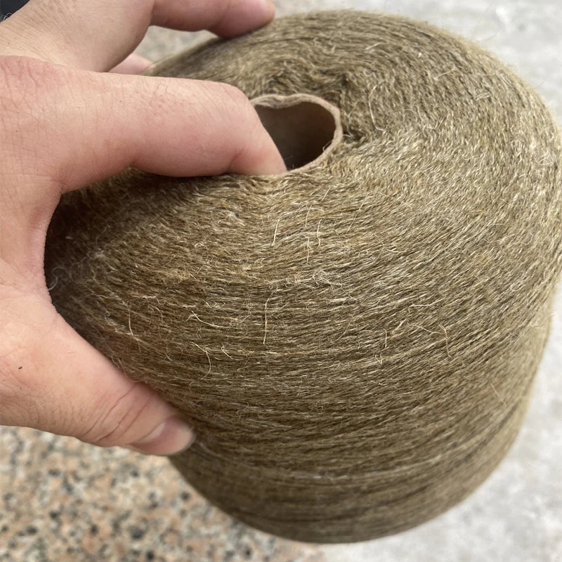 Wool & Linen Blend Yarn for Knitting and Crochet – 500g