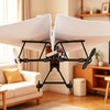 Electric Paper Airplane Kit with Gyro Stabilizer Remote Control