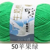 Milk Cotton Crochet Yarn – Soft, Durable Knitting Thread in 91 Colors