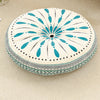 Bohemian Round Floor Cushion with Anti-Slip Base