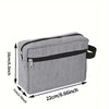 Men's Large-Capacity Travel Toiletry Bag with Hanging Hook
