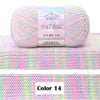 Combed Cotton Blend Gradient Yarn – 4-Ply, 50g Balls
