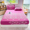 Botanical Floral Fitted Sheet – Soft Polyester Bedding for Everyday Comfort