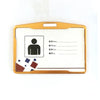 Slim ID Badge Holder with Lanyard
