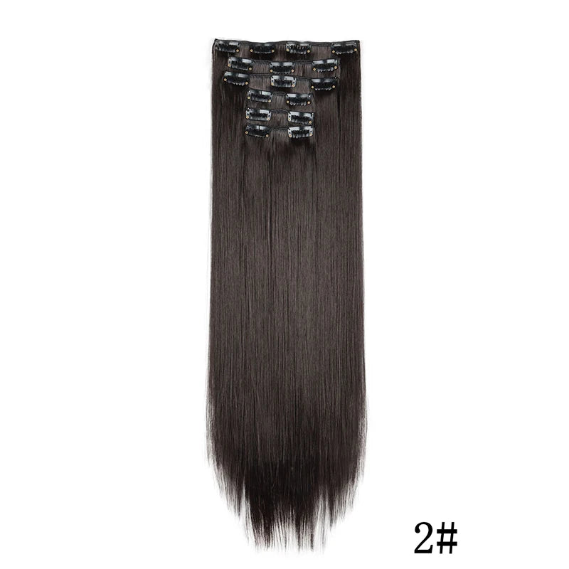 Clip-In Synthetic Hair Extensions