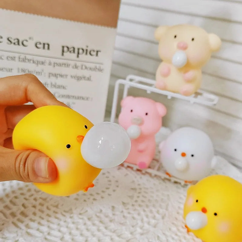 Cute Squishy Chick Fidget Toy