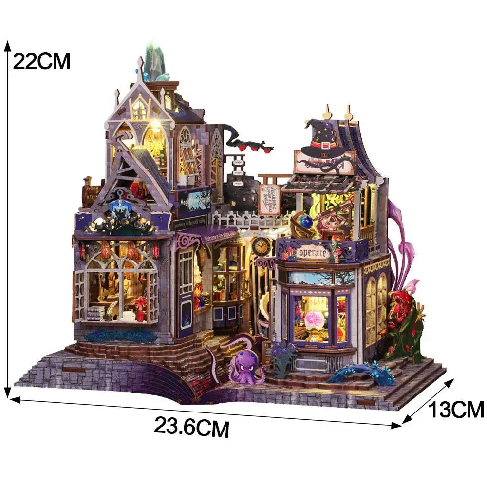 Wooden Miniature House Kit – The Gate of Secret Realm