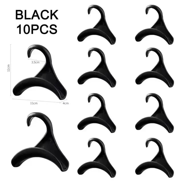 Space-Saving Closet Organizer Hooks for Bags, Hats & Scarves