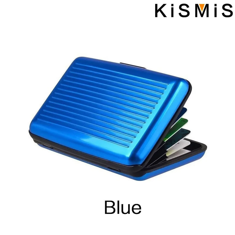 Slim RFID-Blocking Aluminum Card Wallet
