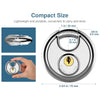 Heavy Duty Stainless Steel Disc Lock with 2 Keys