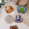Decorative Faith-Themed Resin Embellishments with Water Ripple Effect