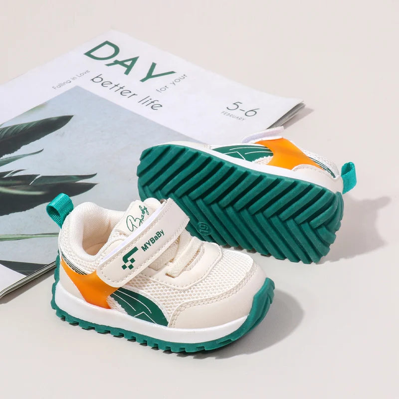 Breathable Anti-Slip Baby First Walking Shoes