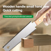 Japanese-Style Pull Saw with Wooden Handle