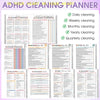 Reusable Cleaning Schedule Planner