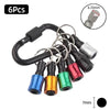 1/4" Hex Quick-Change Screwdriver Bit Holder with Keychain