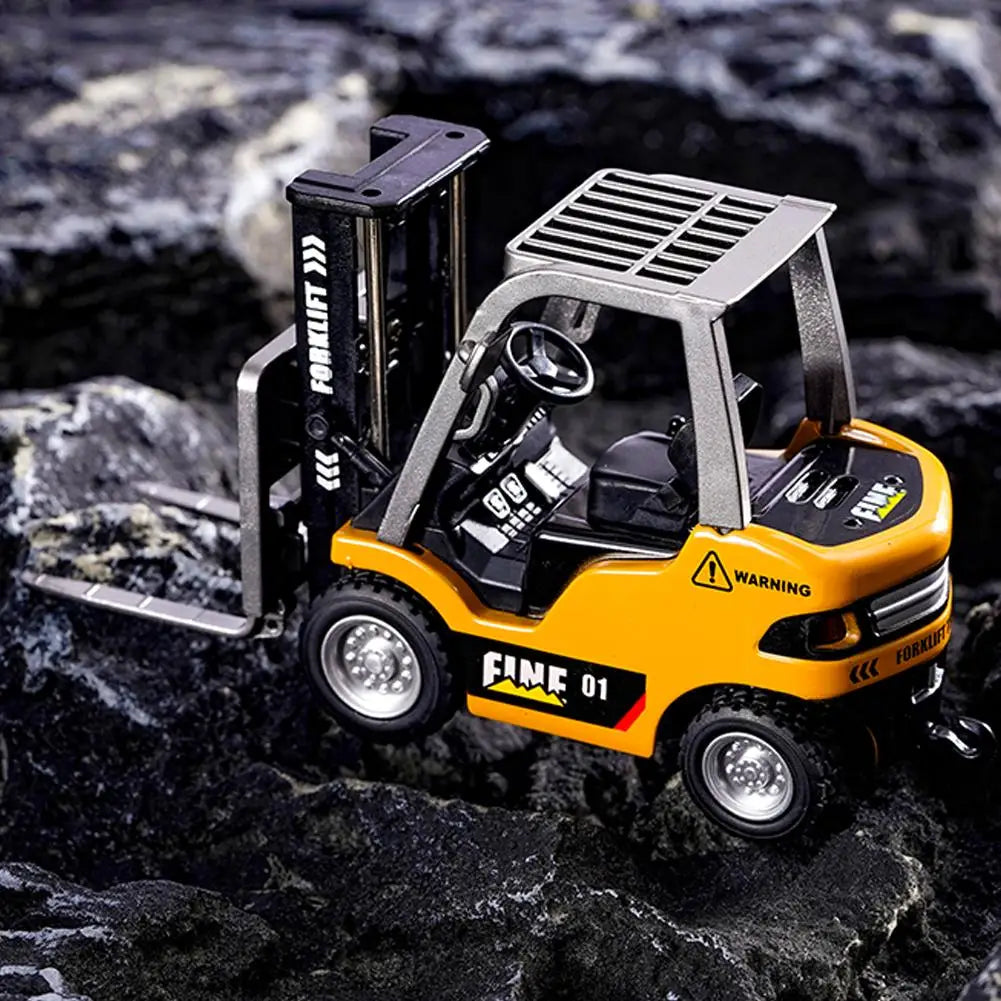 1:64 Scale Remote Control Forklift with Bluetooth and Realistic Lifting