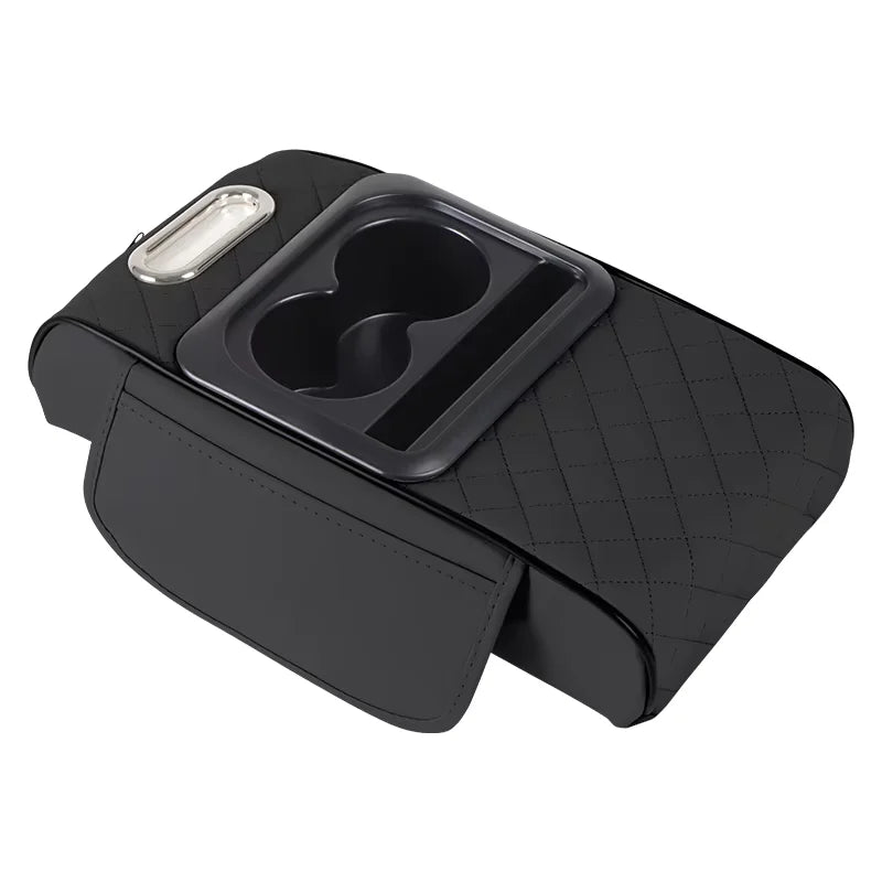 Car Center Console Armrest with Storage and Cup Holder