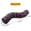 Foldable S-Shaped Cat Play Tunnel