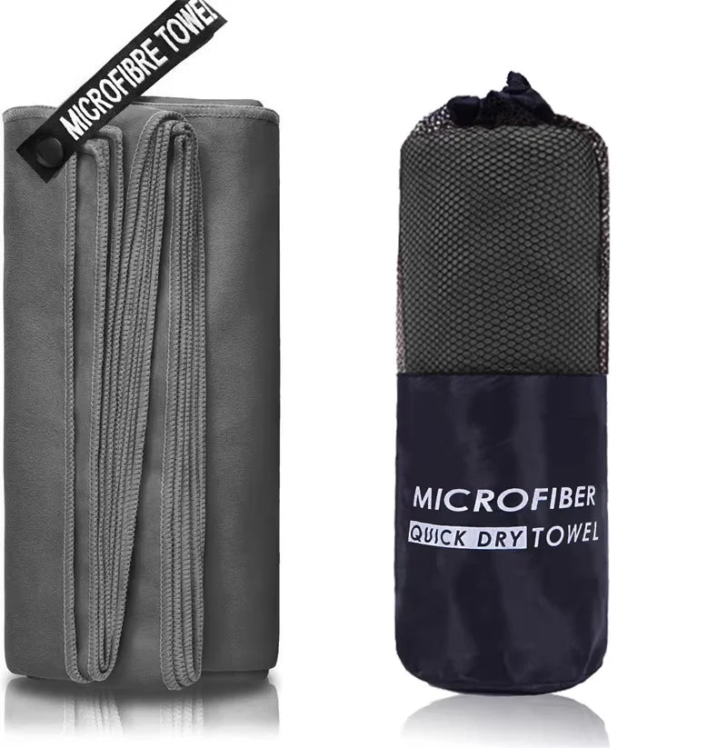 Serviette de voyage en microfibre à séchage rapide