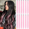 Extensiones de Cabello con Clips Arcoíris