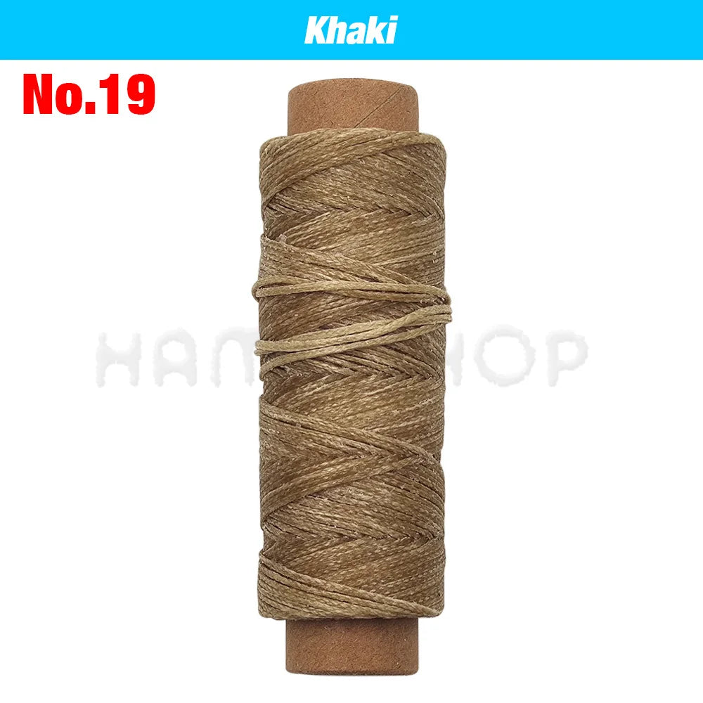 Flat Waxed Polyester Thread for Leathercraft and Sewing