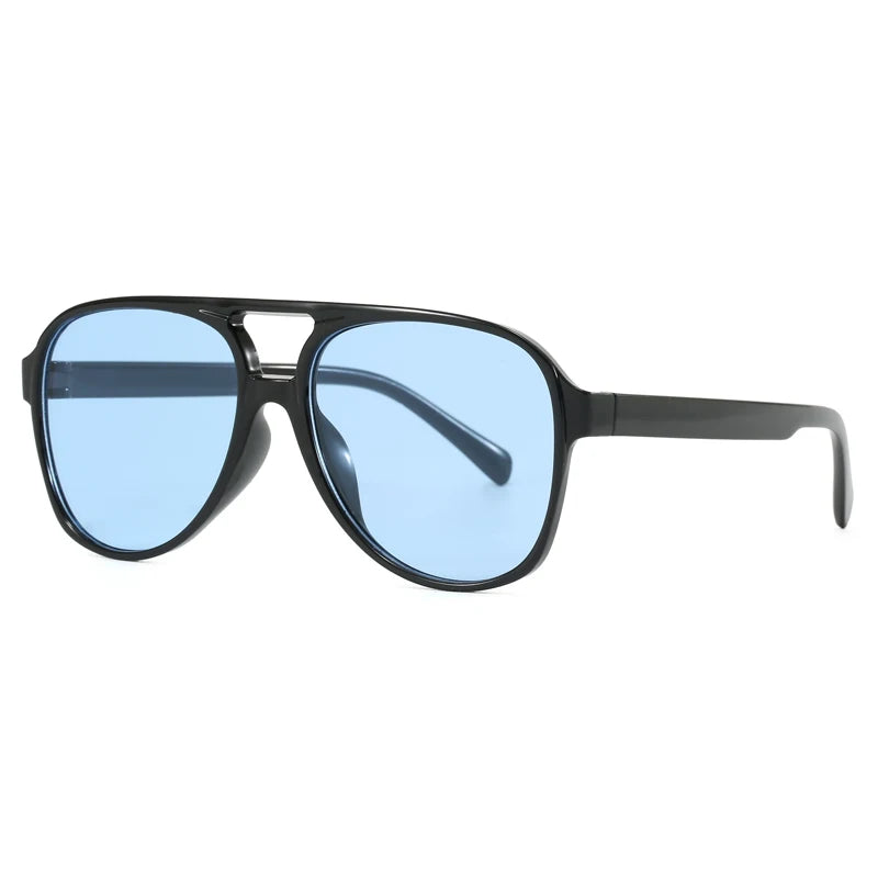 Gradient Lens Square Sunglasses
