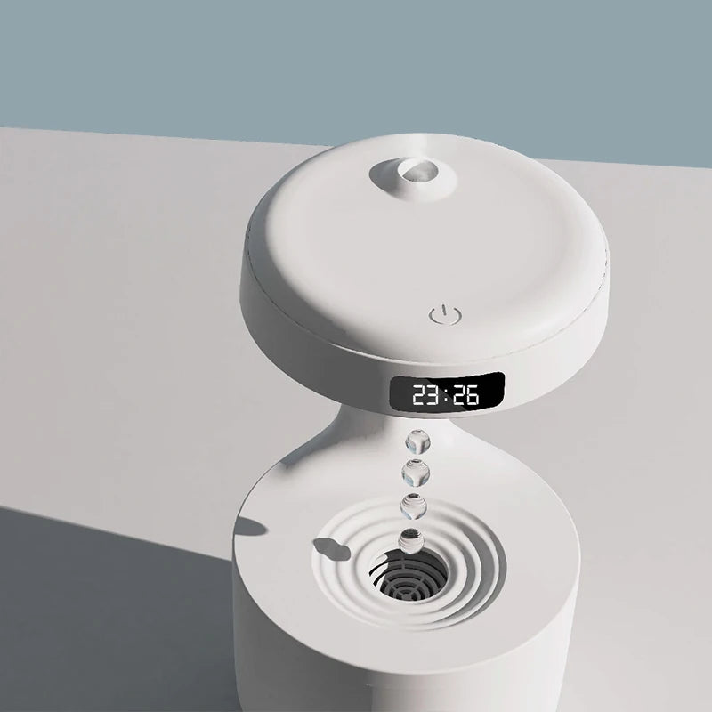 Levitating Air Humidifier with LED Night Light