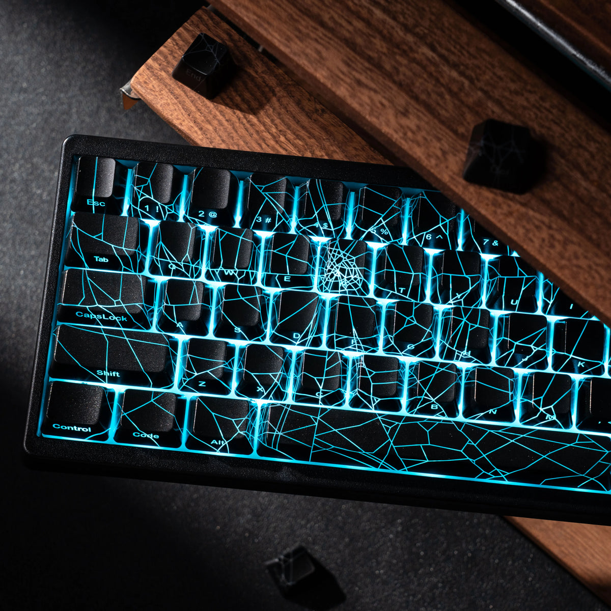 JadeStone 67-Key Wireless Mechanical Keyboard with IMD-Tech Keycaps
