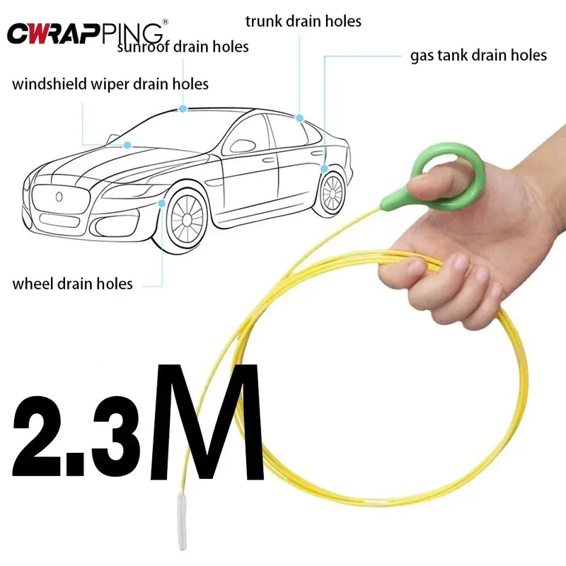 Flexible Car Drain Cleaning Brush - 2.3m