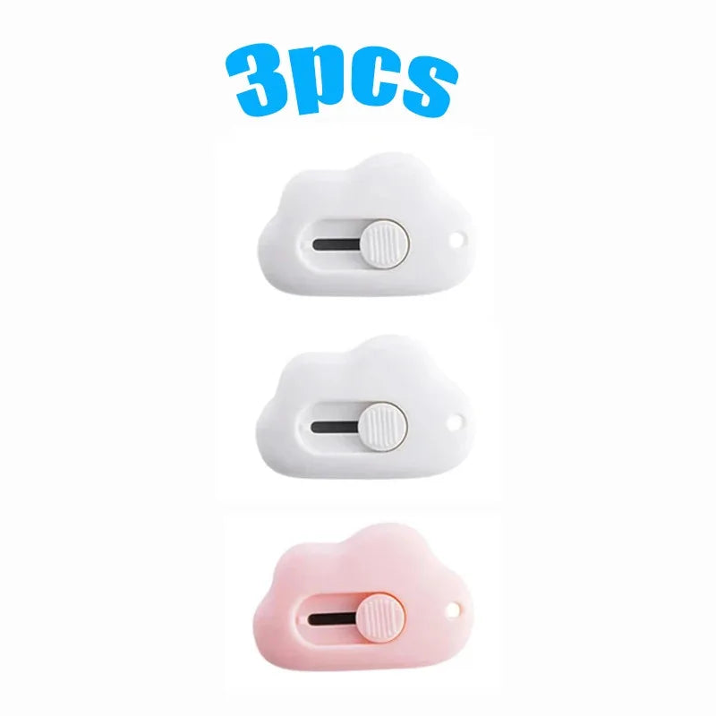 Cute Rabbit & Cloud Design Mini Utility Knife