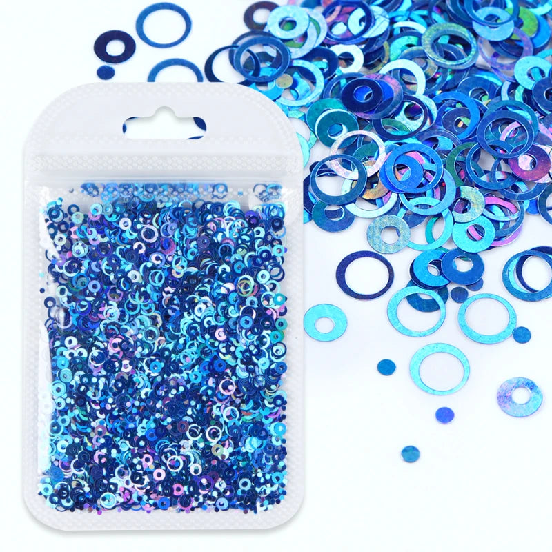 Mirror Bubble Sequins for Resin Art and DIY Crafts