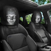 Halloween Horror Print Car Headrest Covers (Pair)