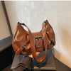 Y2K Retro Pleated Hobo Shoulder Bag