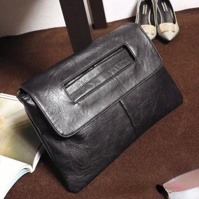 Women's Envelope Clutch Bag with Crossbody Strap