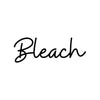Black script text spelling out the word Bleach