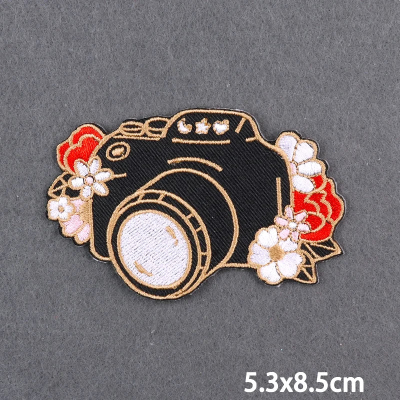 Encouraging Embroidery Iron-On Patches for Clothing and Accessories